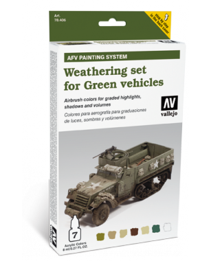 Vallejo 78406 - Weathering for Green vehicles